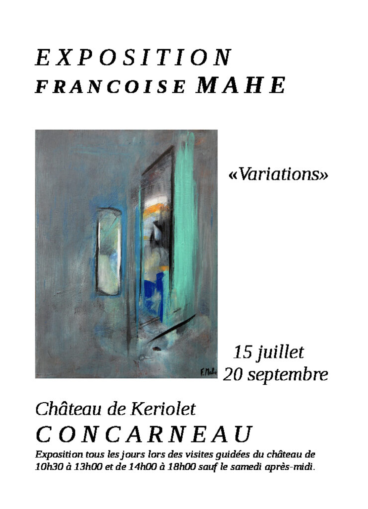 EXPOSITION FRANCOISE MAHE